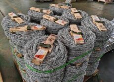 Hot Dipped Galvanised Barbed Wire